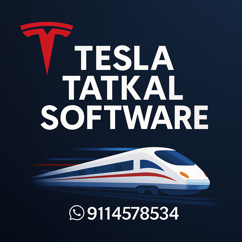 Tesla Tatkal Software Interface Screenshot
